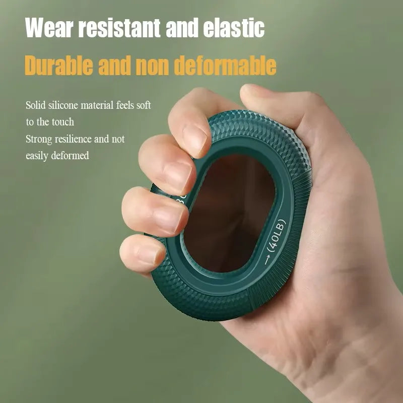 Silicone Finger Gripper Ring – Hand & Wrist Strengthener for Exercise & Rehab