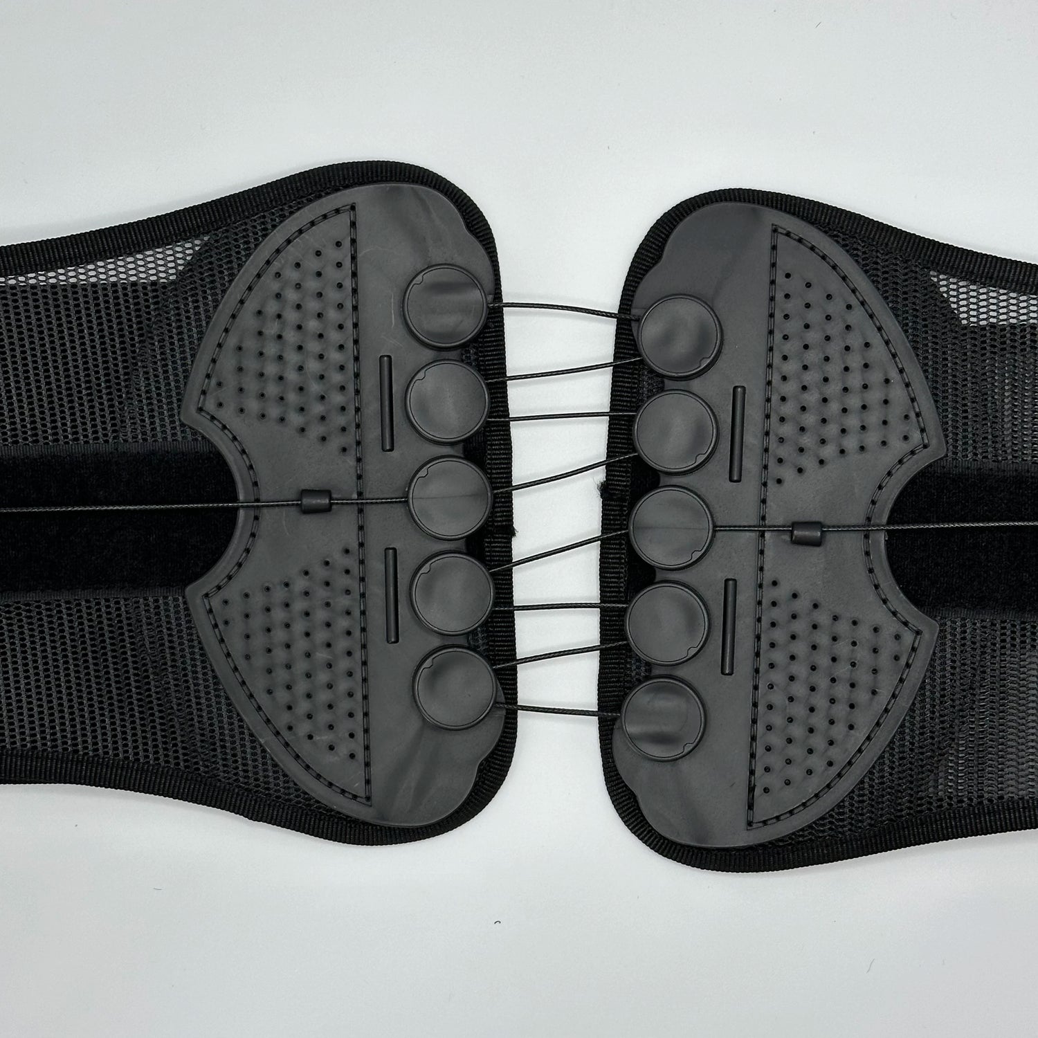 Lumbar Support Belt with Compression Straps – Breathable Mesh Back Brace for Men & Women | Waist & Spine Protection - squatshark