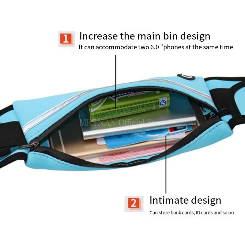Running Waist Bag – Sports Fanny Pack for Men & Women