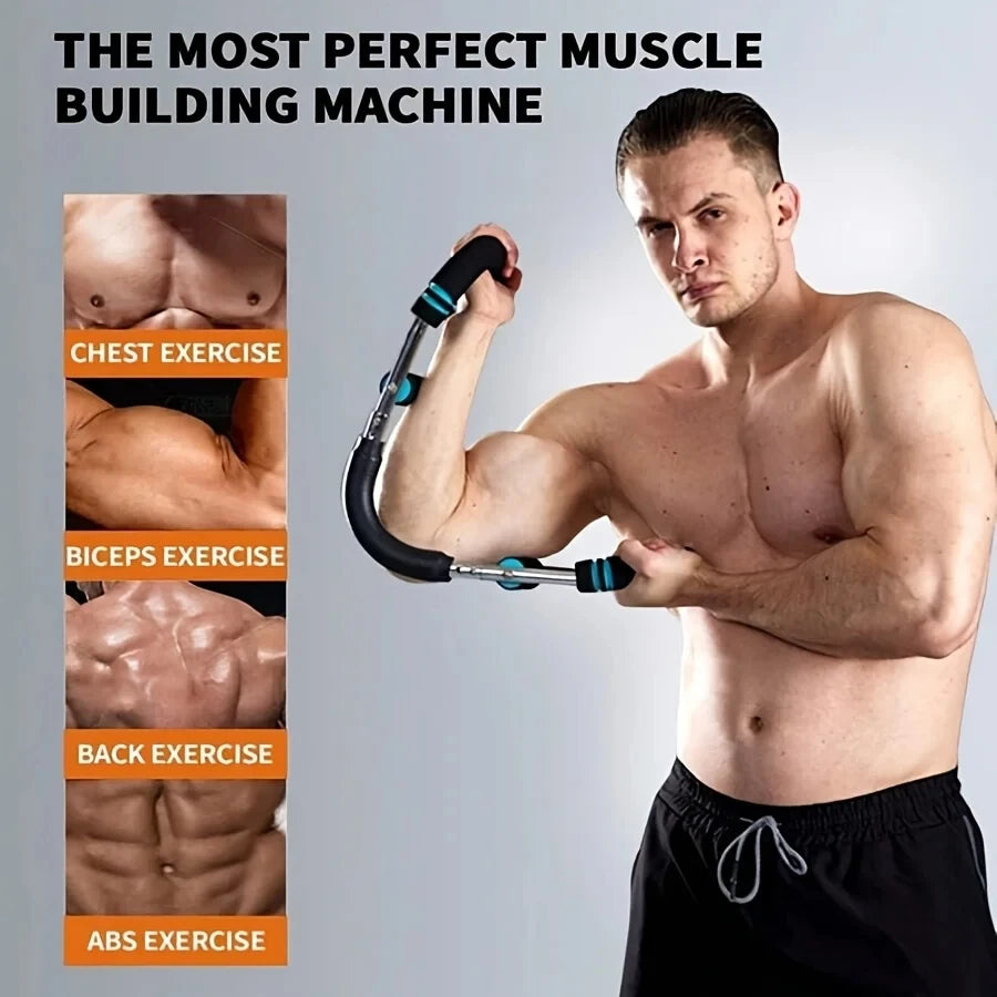 Adjustable Arm Exerciser Bar | High-Resistance Chest Expander & Wrist Strength Trainer (Copy)