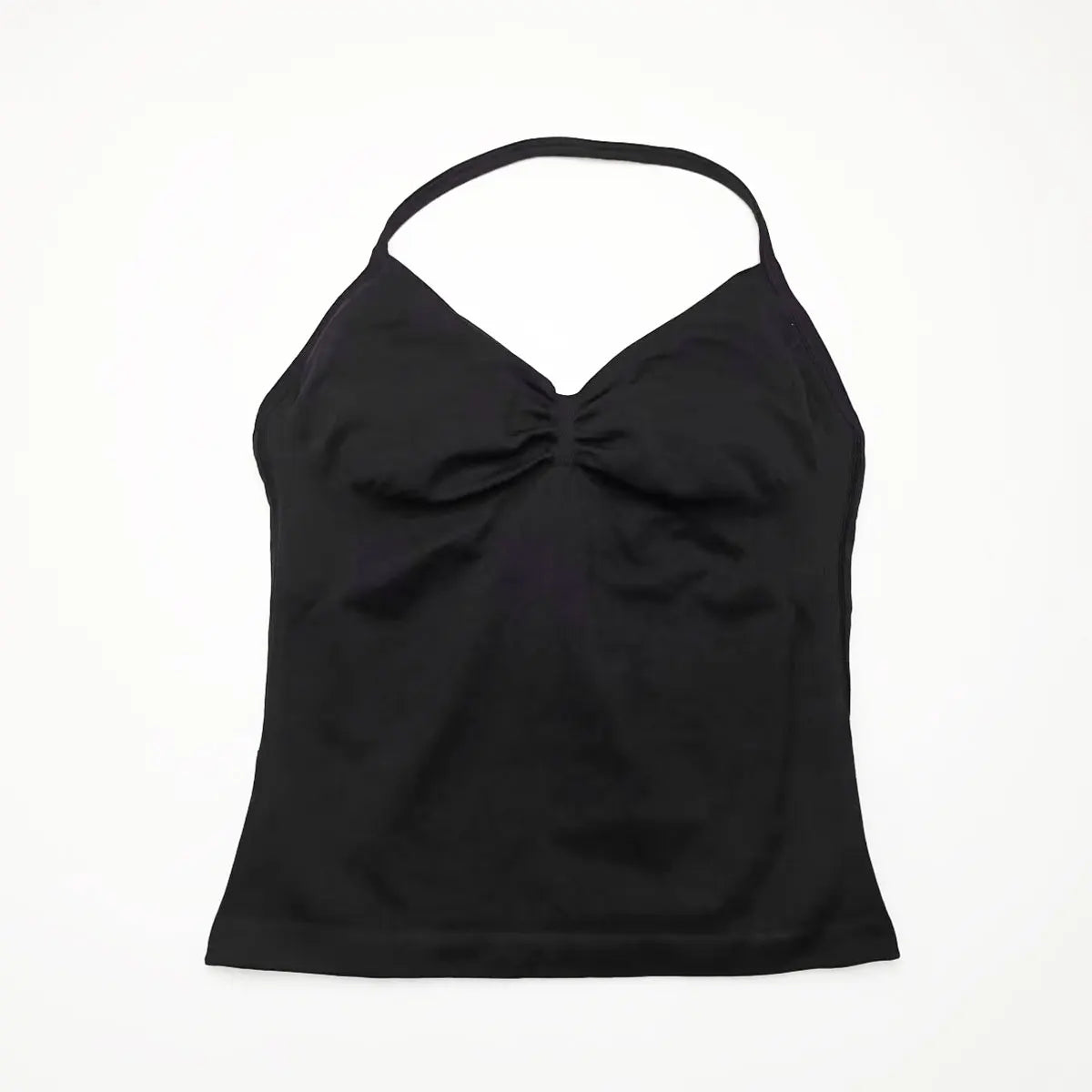 Impact Strappy Yoga Tank Top – Women’s Open Back Sports Vest for Gym & Running-XS
