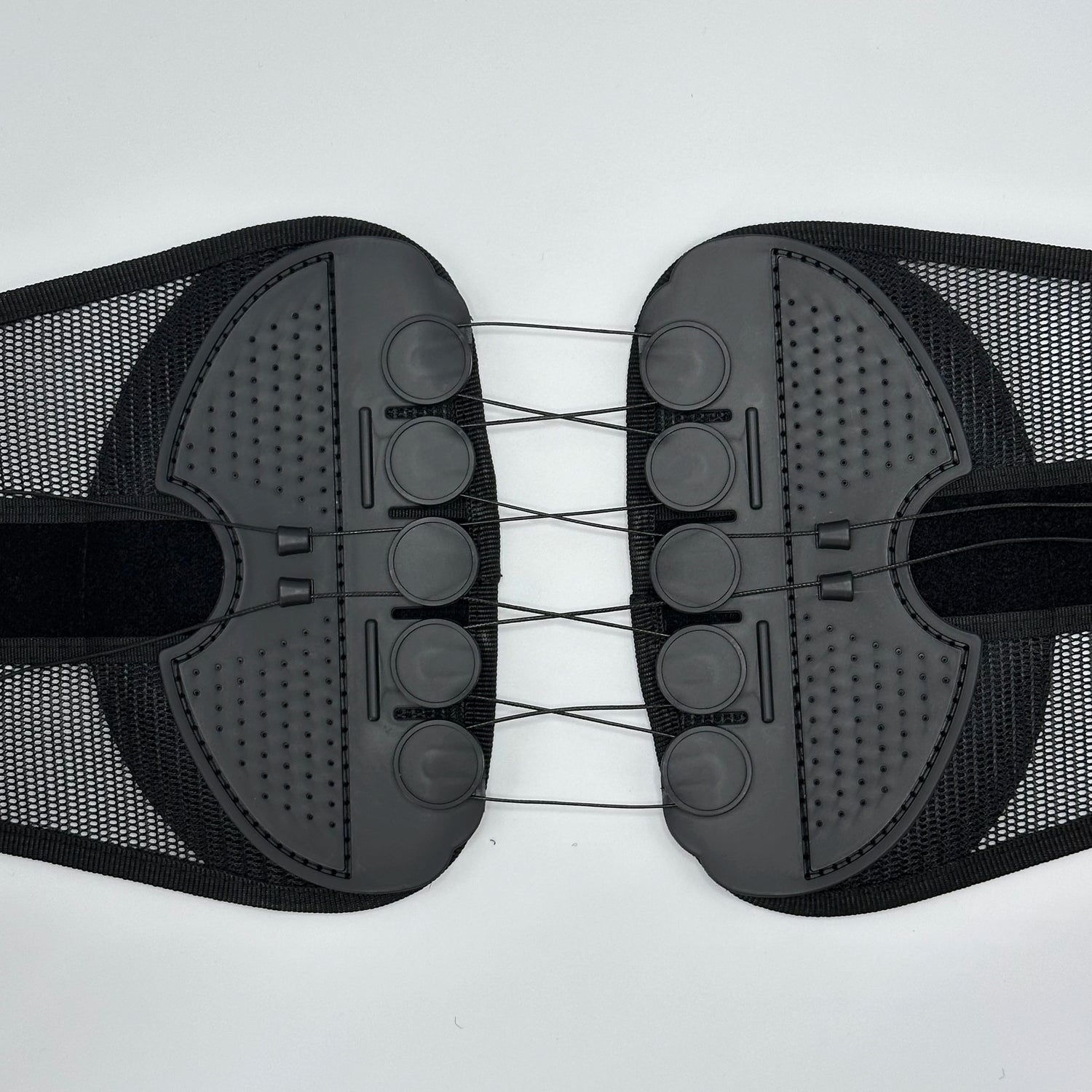 Lumbar Support Belt with Compression Straps – Breathable Mesh Back Brace for Men & Women | Waist & Spine Protection - squatshark