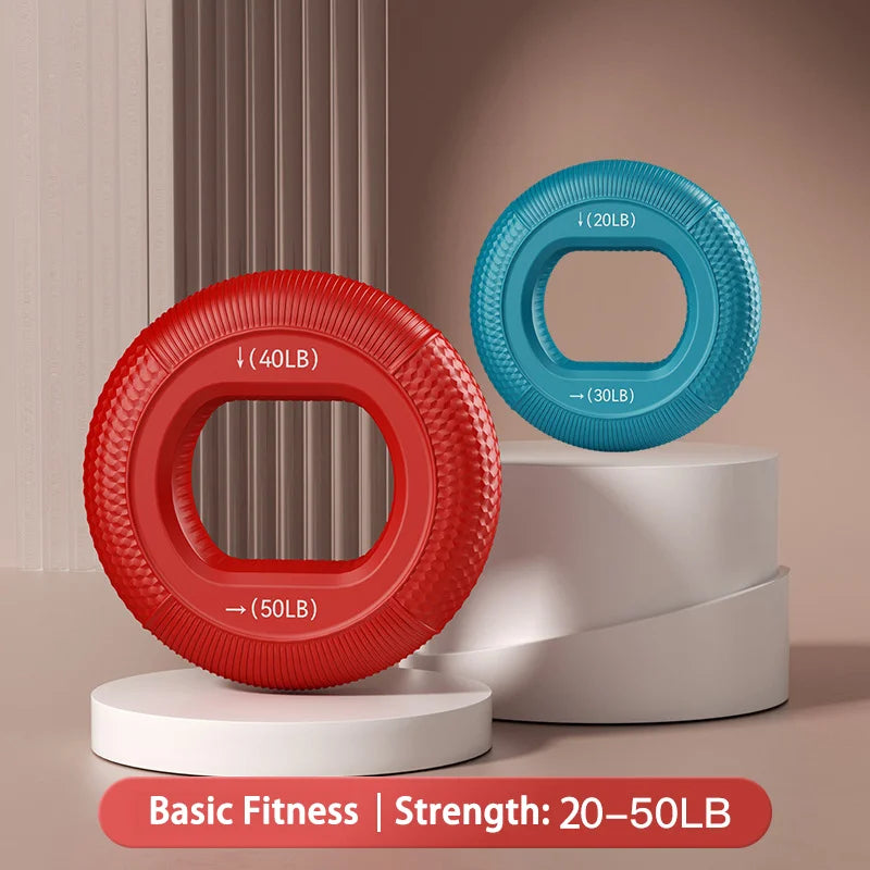 Silicone Finger Gripper Ring – Hand & Wrist Strengthener for Exercise & Rehab