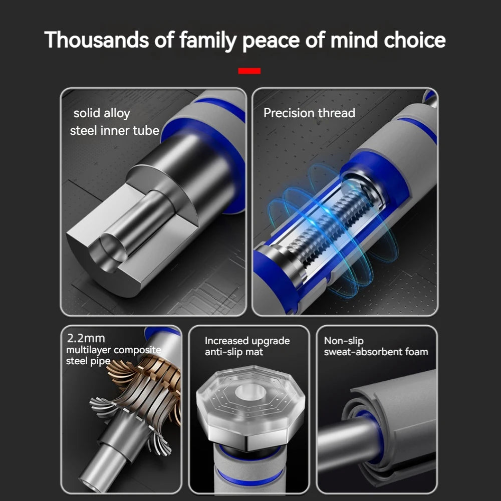 Adjustable Doorway Pull-Up Bar – Heavy Duty, Non-Slip Home Gym