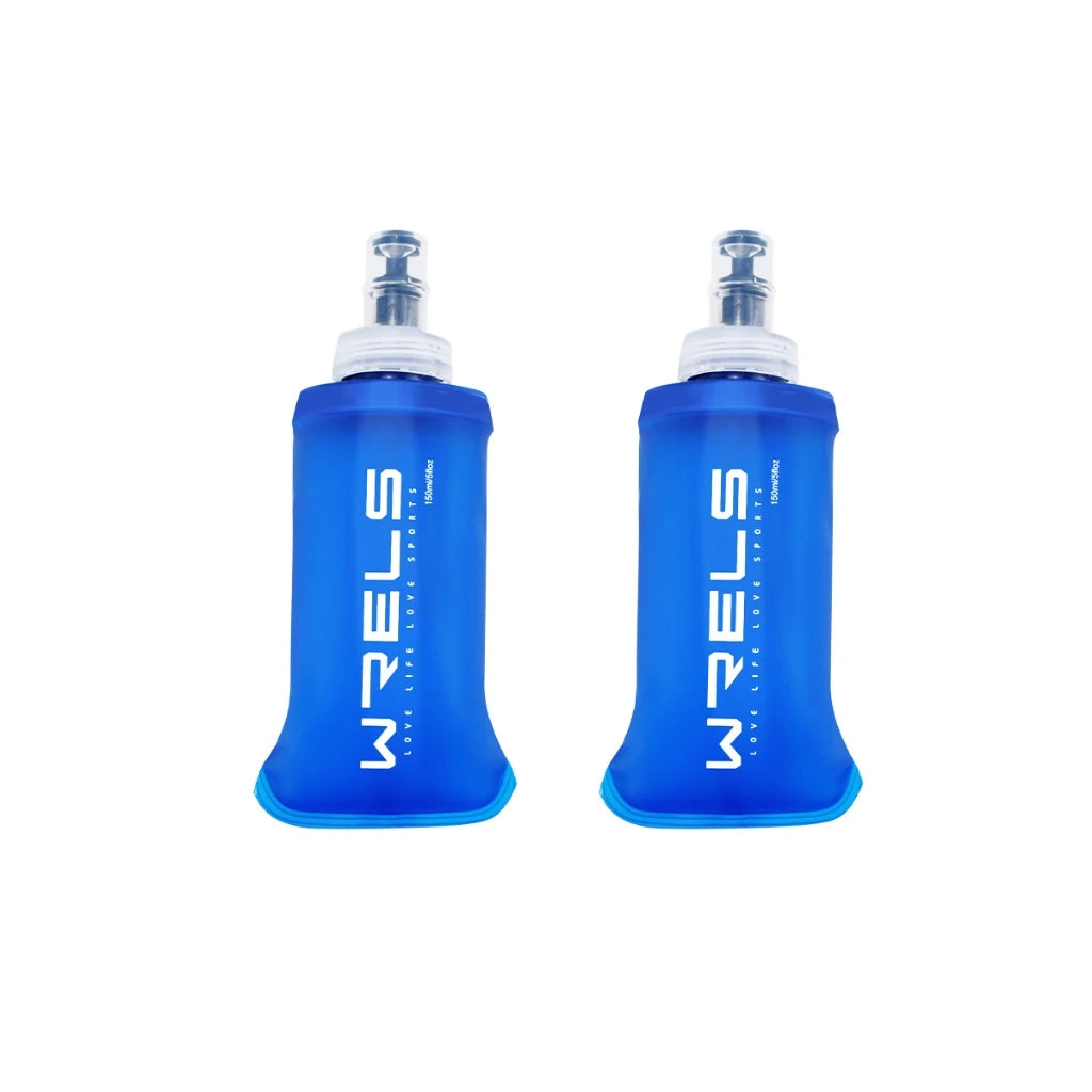 WRELS Folding Water Bottle – BPA-Free Soft Flask for Sports & Hiking