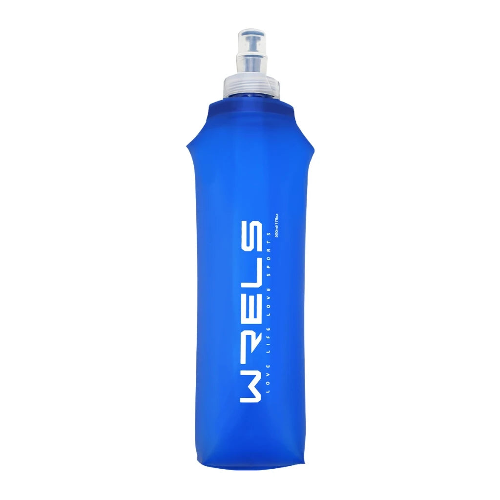 WRELS Folding Water Bottle – BPA-Free Soft Flask for Sports & Hiking