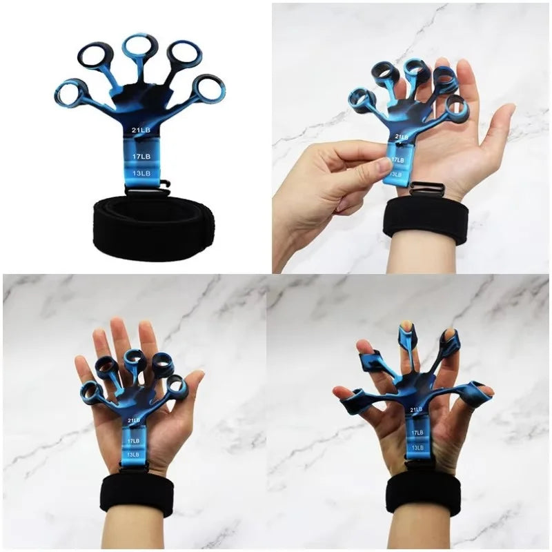 Finger Gripper & Hand Strengthener — 6-Level Adjustable